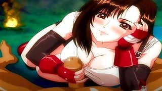 Final Fantasy VII – Tifa’s Handjob, Blowjob & Boobjob